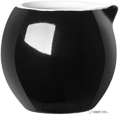 Olympia Cafe Melkkannetje Zwart - 70ml 2.36fl Oz (pak van 6) - CU951