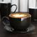Olympia Cafe Cappuccinokopje Zwart - 340 Ml 11,5 Fl Oz (pak van 12) - CU954 2