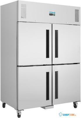Polar Gastro | 2-deurs koeling | Gedeelde deuren | 1200 liter | CW195