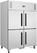 Polar | 2-deurs vriezer | Gedeelde deuren | 1200 liter | CW196