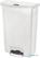 Rubbermaid Slim Jim Front Step pedaalemmer 90ltr wit - CW594