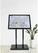 Securit Teak Witte LED's Informatie 4xA4 Display Met Mast En Voet - CX074 6