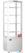 Polar C-Serie Energiezuinige Koelkast met Gebogen Deur Wit 235Ltr - CX575