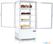 Polar C-Series Energie-Efficiënte Koelkast met Gebogen Deur Wit 86Ltr - CX576 2