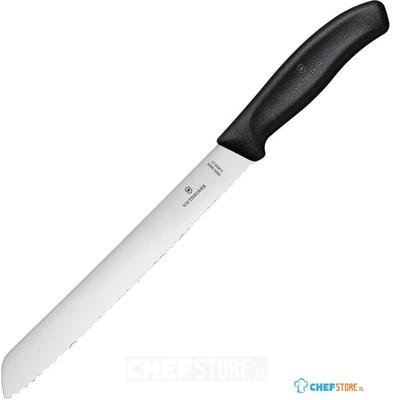 Victorinox Broodmes 21cm Zwart (blisterverpakking) - Victorinox CX745