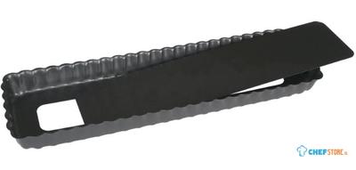 De Buyer rechthoekige antikleef taartvorm met losse bodem 35,6cm | CY117
