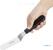 Hygiplas gebogen paletmes 10cm zwart | D420 2