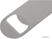 Olympia flessenopener rvs | D866 3