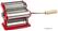 Imperia Verchroomd Stalen Pastamachine Rood, Imperia DA426
