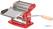 Imperia Verchroomd Stalen Pastamachine Rood, Imperia DA426 6