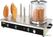 Buffalo hotdogwarmer met 6 warmhoudpennen |  DA567 2