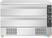 Polar U-serie compacte vriezer 2 lades 6x GN 1/1 | DA997 3