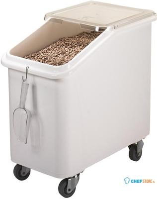 Cambro mobiele ingrediëntenbak wit 102ltr | DB126