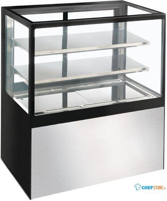 Deli koelvitrine staand | 90cm, 285L | LED | U-serie Polar DB950