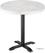 Rond Bolero Tafelblad met Wit Marmereffect 600 mm - DC300 4