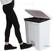 Jantex keuken pedaalemmer wit 65ltr | DC711 5