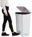 Jantex keuken pedaalemmer wit 87ltr | DC713 5