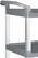 Chefstore.nl Essentials Polypropylene Compacte Transportwagen - Chefstore.nl Essentials DF678 4