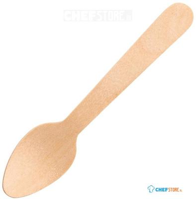 Fiesta berkenhouten theelepel 11cm |  DK398