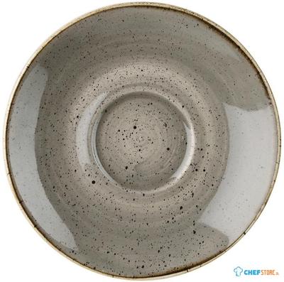 Churchill Stonecast Cappuccinoschotels Grijs 158mm (12 Stuks) - Churchill DK567