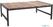Bolero Lage Salontafel van Staal en Acacia 1200x800 Mm - DK903