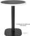 Bolero Rond Tafelblad van Glasvezel Donker Granieteffect 580 Mm - DL487 5