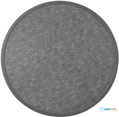 Bolero Rond Tafelblad van Glasvezel Geborsteld Zwart 580 Mm - DL489