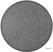Bolero Rond Tafelblad van Glasvezel Geborsteld Zwart 580 Mm - DL489