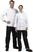 Whites Chicago unisex koksbuis lange mouw wit XXL | DL710-XXL 3
