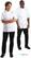 Whites Chicago unisex koksbuis korte mouw wit S | DL711-S 2