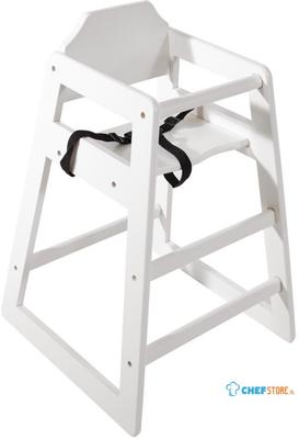Bolero Hoge Kinderstoel antiek wit | DL833
