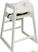 Bolero Hoge Kinderstoel antiek wit | DL833