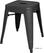 Bolero Stalen Lage Bistro Kruk Zwart (4 Stuks) - Bolero DL880