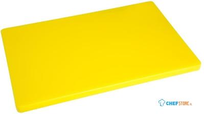 Hygiplas kleurcode lage dichtheid snijplank 2x45x30cm geel | DM002