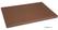 Hygiplas kleurcode lage dichtheid snijplank 2x45x30cm bruin | DM003