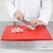 Hygiplas kleurcode lage dichtheid snijplank 2x45x30cm rood | DM004 3