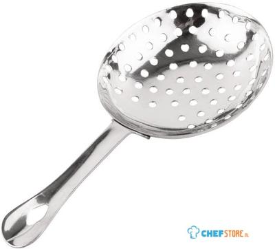 Olympia julep-zeef RVS 16cm | DM218
