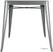 Bolero Vierkante Bistro Tafel Grijs 66cm - Bolero DM904 2
