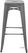 Bolero Stalen Bistro Barkruk Grijs (4 Stuks) - Bolero DM934 3