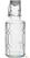 Olympia Geo Glazen Waterfles met Stop 380 Ml (6 Stuks) - DN818