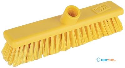 Jantex zachte hygiënische bezem 30cm geel | DN831