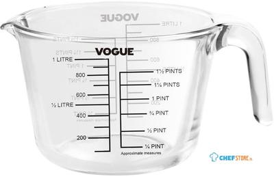 Vogue Glazen Maatkan 1000ml - DP117