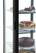 Koelvitrine | H=169cm, 236L | 1 Gebogen glasdeur | Zwart | Polar DP289 5