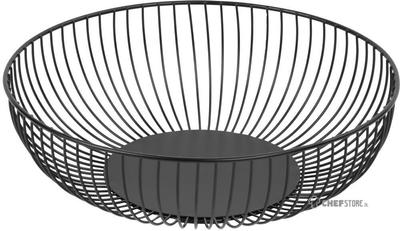 Olympia Draadvoer Displayschaal Rond Zwart 285x85mm - DP670