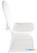 Bolero hoes voor banketstoel wit | DP924 3