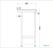 Holmes RVS Wandtafel Met Opstaande Rand 600(D)mm - Holmes DR023 6