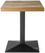 Bolero vierkant tafelblad Urban Dark 60cm | DR821 2