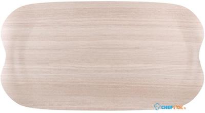 Roltex Wave dienblad licht houtnerf 43x23cm |  DS021