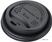 Fiesta Green composteerbare deksels voor 23cl koffiebekers (50 stuks) | DS054