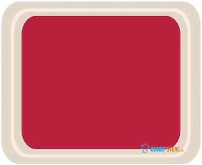 Roltex Original dienblad rood 42x32cm |  DS090